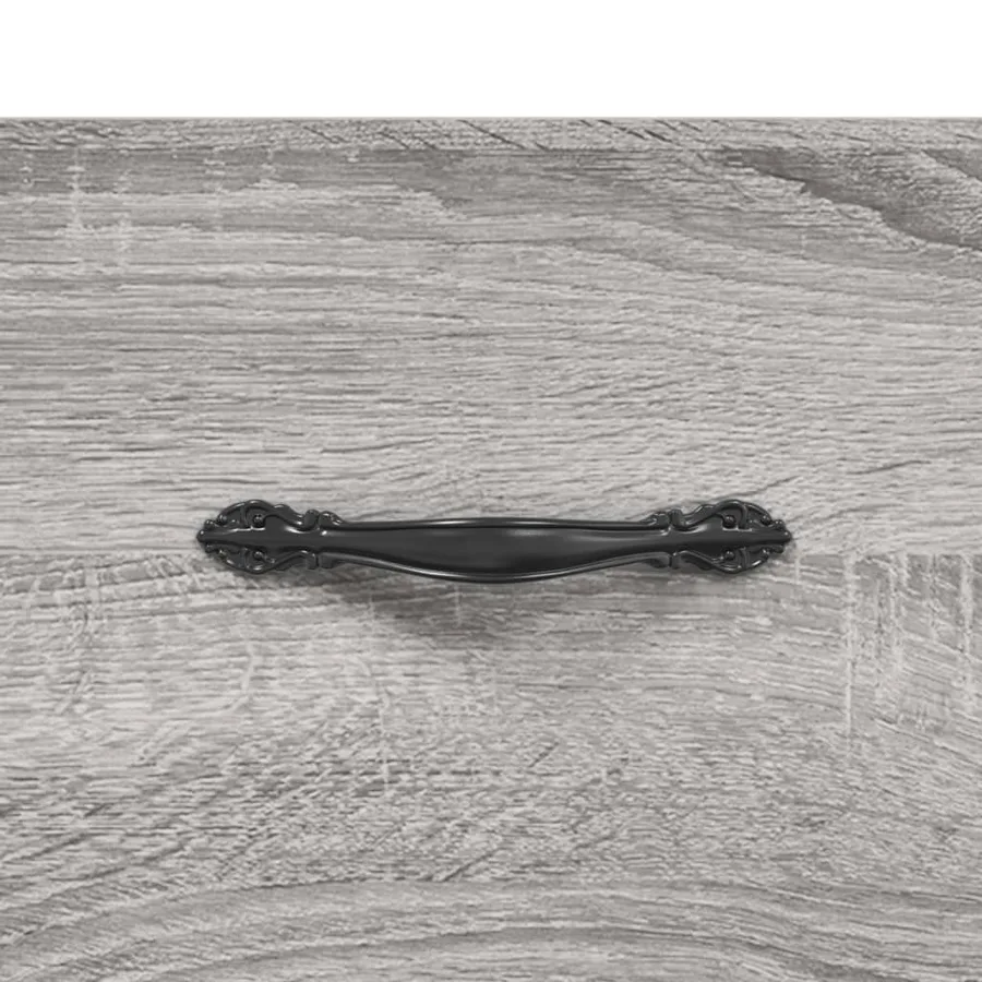 Buffet sonoma gris 69,5x34x90 cm bois d'ingénierie - 9