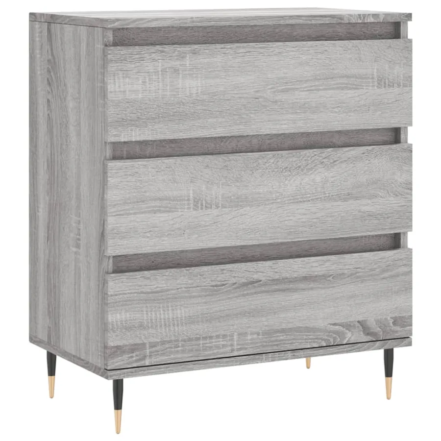 Buffet Sonoma gris 60x35x70 cm Bois d'ingénierie - 2