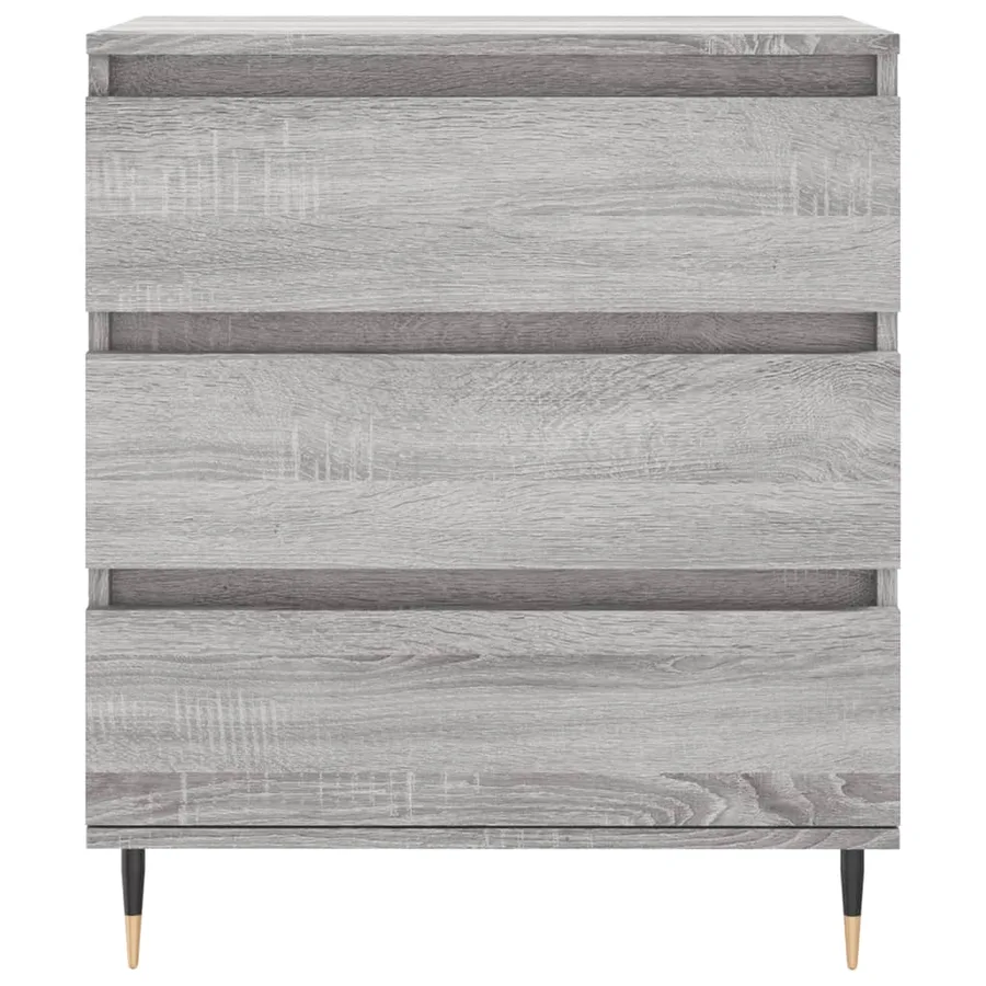 Buffet Sonoma gris 60x35x70 cm Bois d'ingénierie - 5