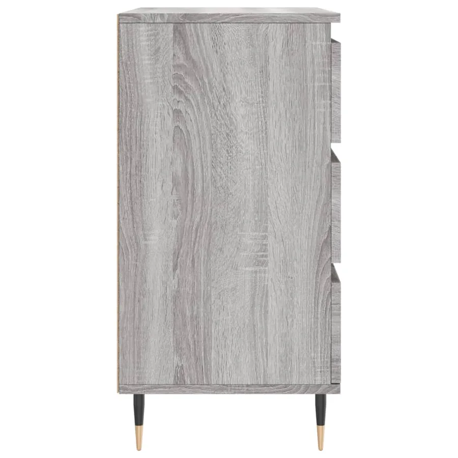 Buffet Sonoma gris 60x35x70 cm Bois d'ingénierie - 7