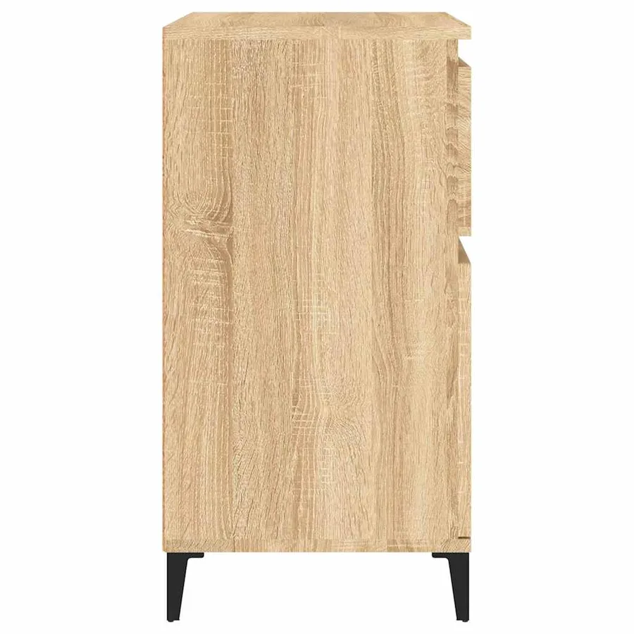 Buffet Chêne sonoma 60x35x70 cm Bois d'ingénierie - 8
