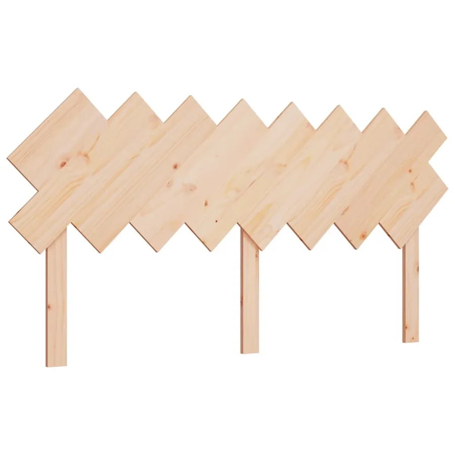 Tête de lit 159,5x3x80,5 cm Bois massif de pin - 2