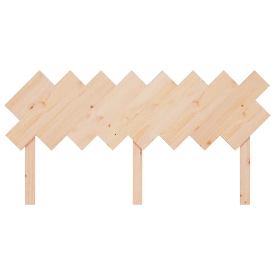 Tête de lit 159,5x3x80,5 cm Bois massif de pin - 4