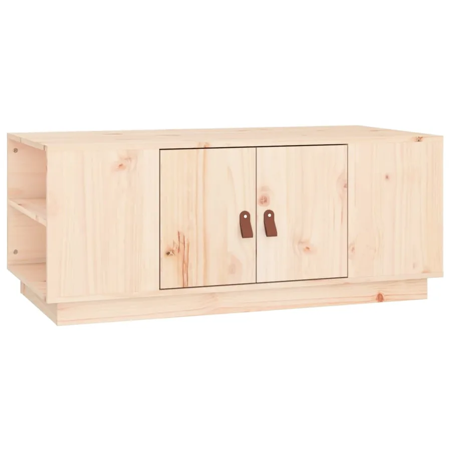Table basse 100x50x41 cm Bois massif de pin - 2