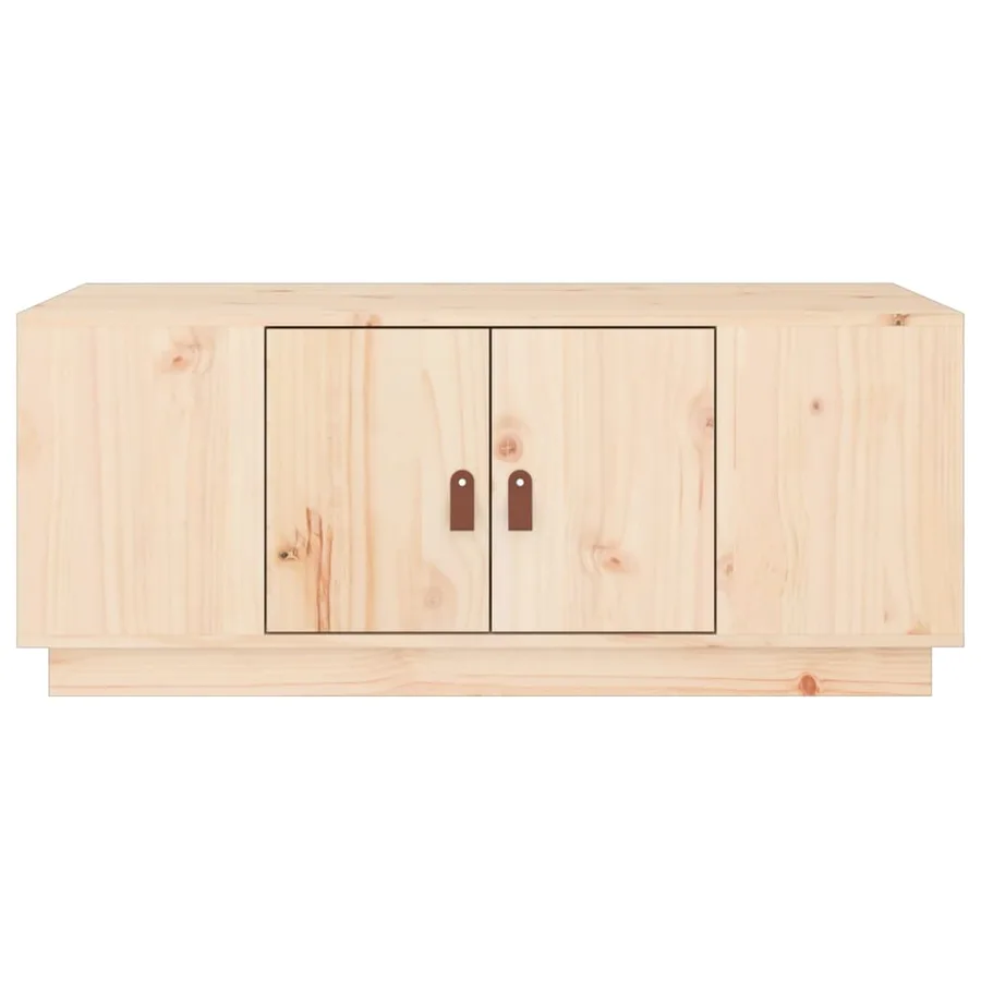 Table basse 100x50x41 cm Bois massif de pin - 6