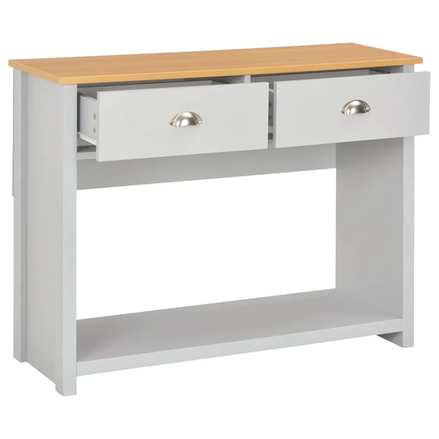 Table console Gris 97 x 35 x 76 cm - 2