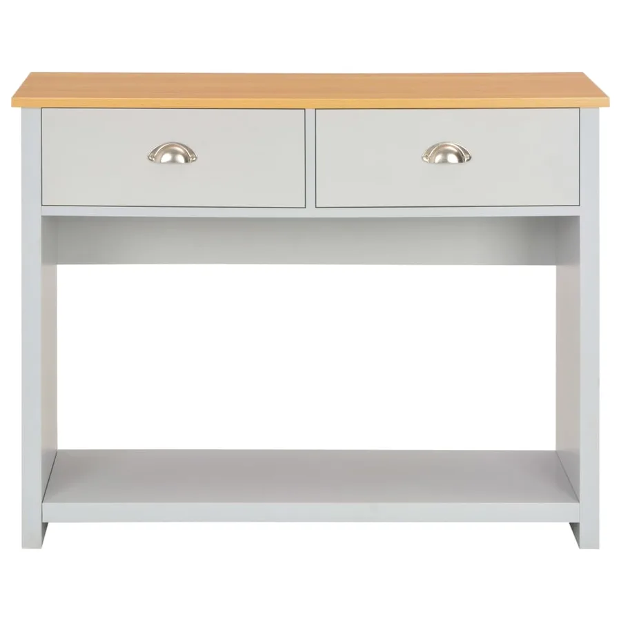 Table console Gris 97 x 35 x 76 cm - 3