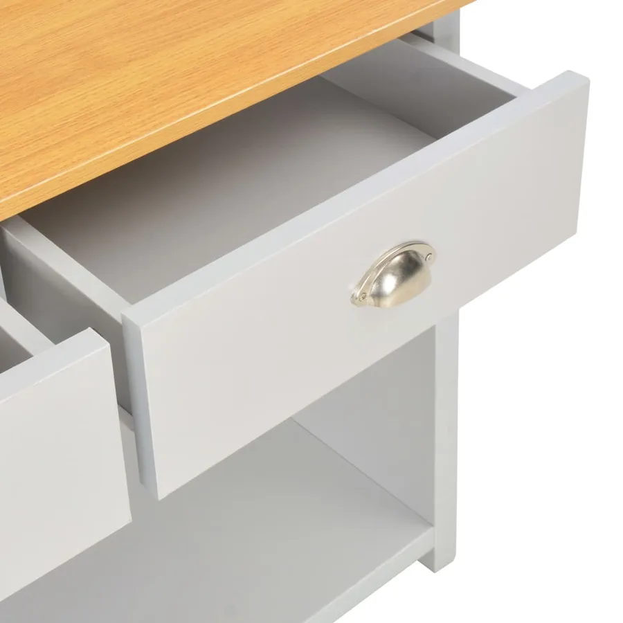 Table console Gris 97 x 35 x 76 cm - 7