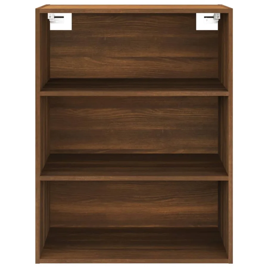 Armoire murale suspendue Chêne marron 69,5x32,5x90 cm - 5