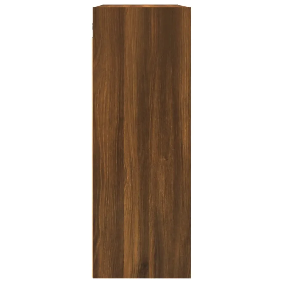 Armoire murale suspendue Chêne marron 69,5x32,5x90 cm - 6