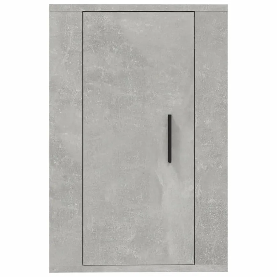 Meubles TV muraux 2 pcs Gris béton 40x34,5x60 cm - 5
