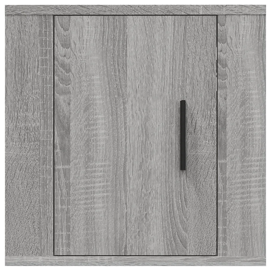 Meuble TV mural Sonoma gris 40x34,5x40 cm - 4