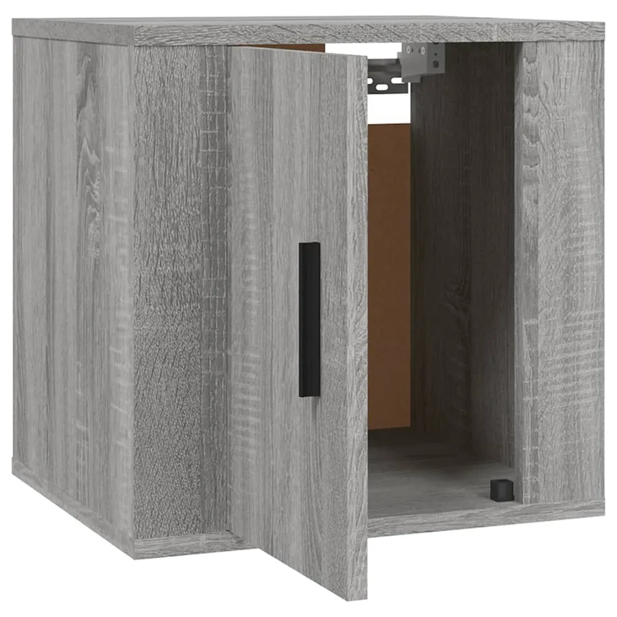 Meuble TV mural Sonoma gris 40x34,5x40 cm - 5