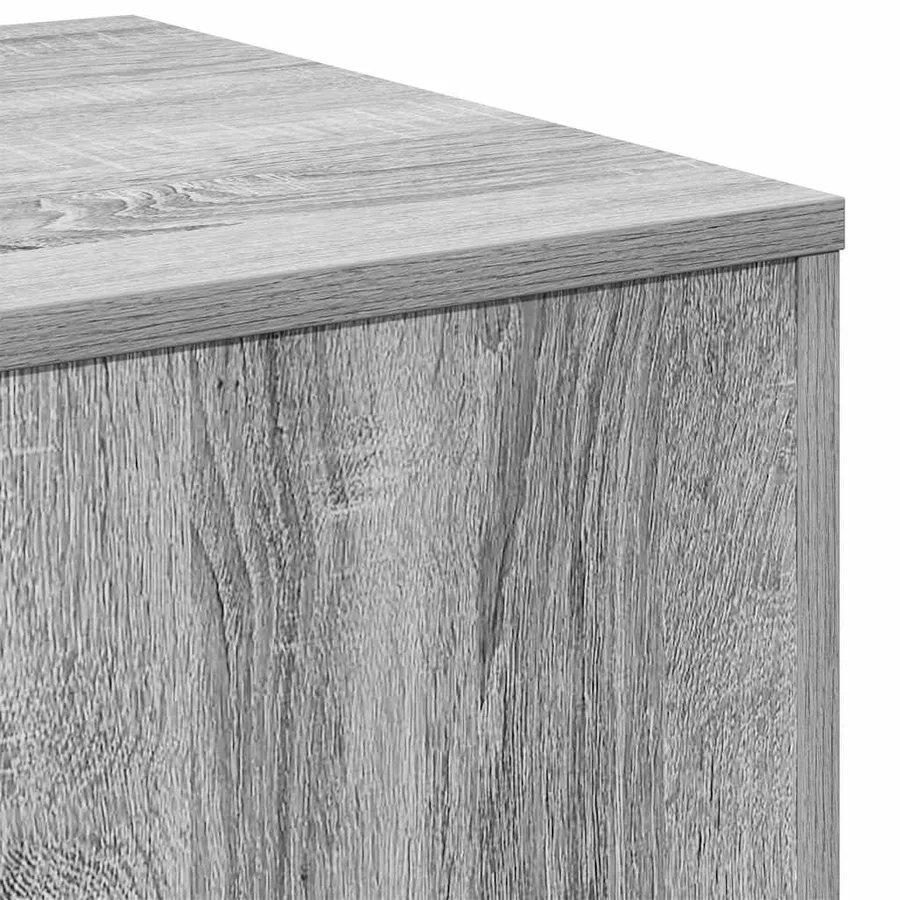 Tables d'appoint 3 pcs Sonoma gris Bois d'ingénierie - 8