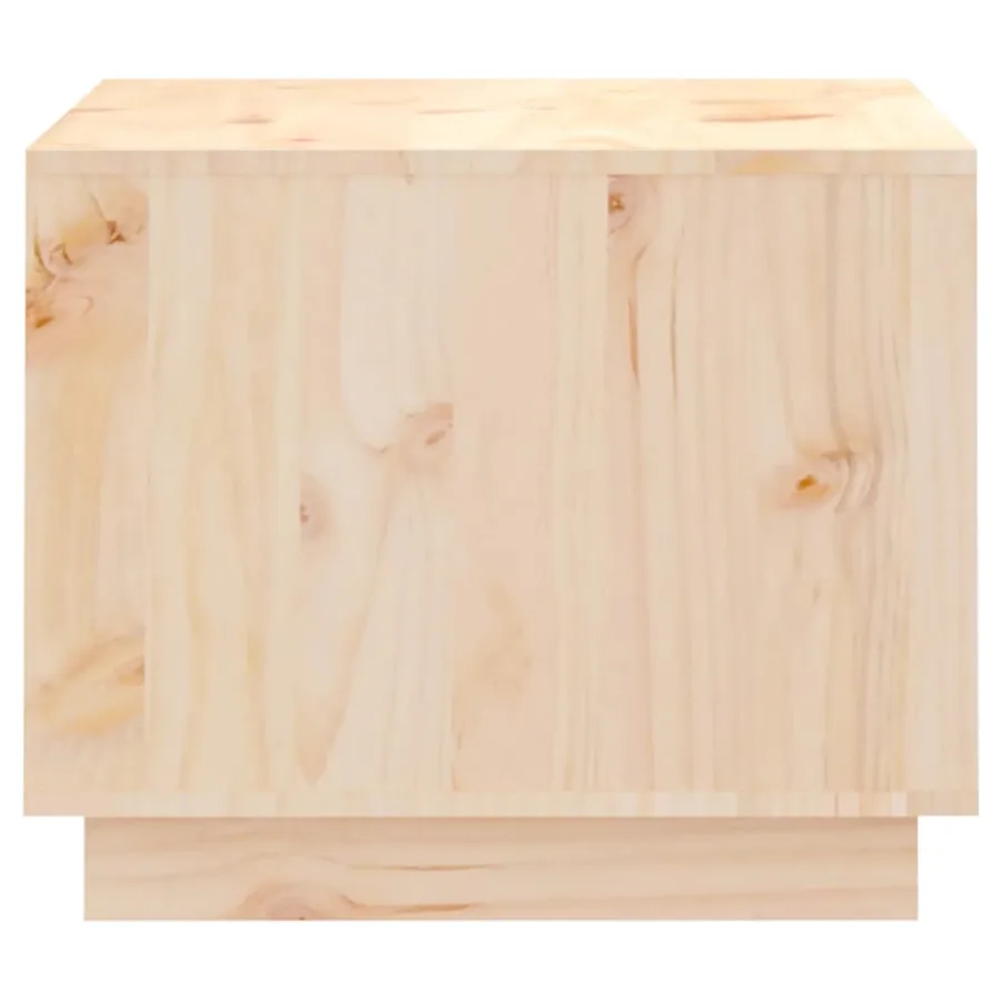 Table basse 120x50x40,5 cm Bois massif de pin - 7