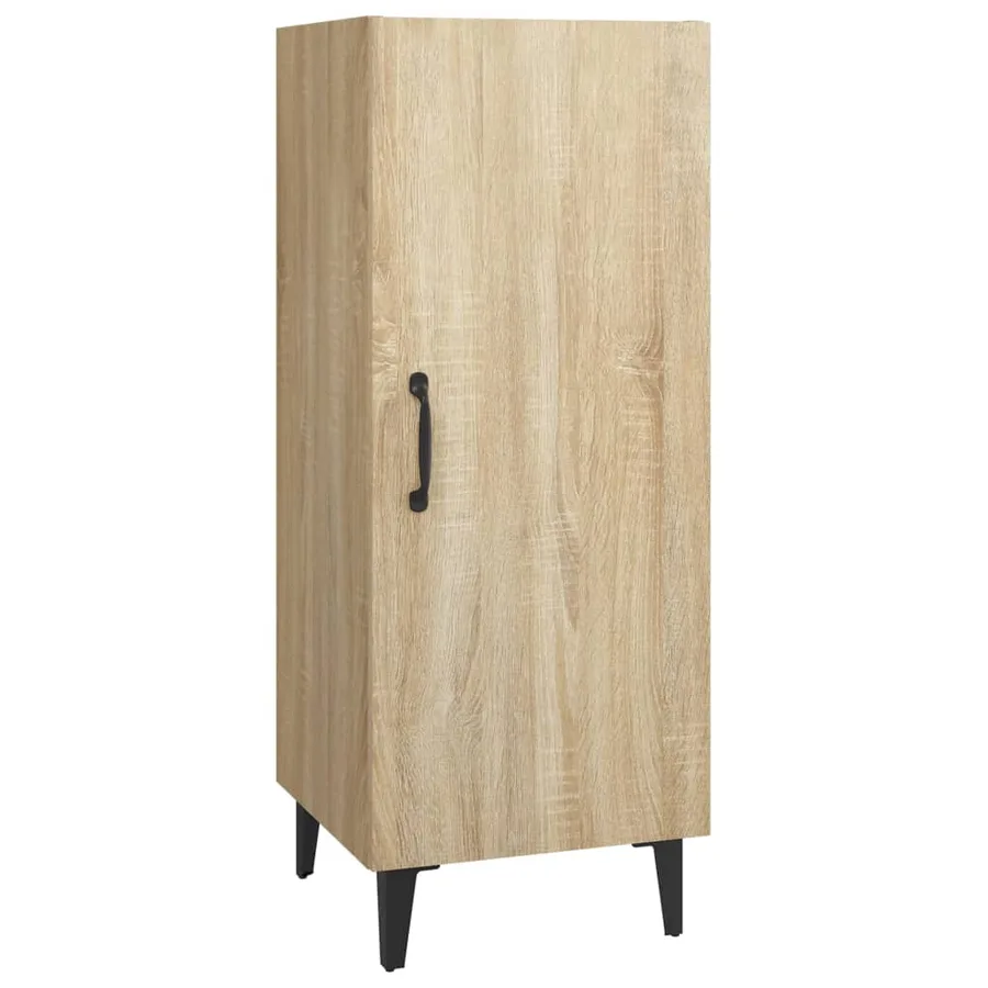 Buffet Chêne sonoma 34,5x34x90 cm Bois d'ingénierie - 2