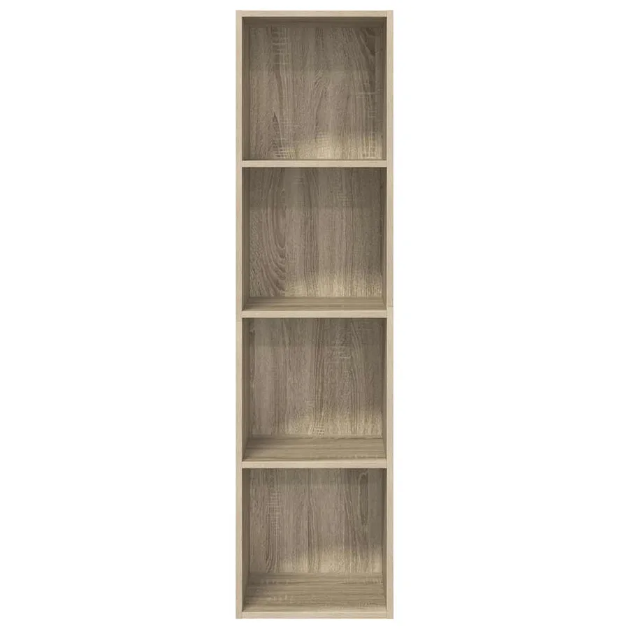 Meuble TV mural Chêne sonoma 37x37x142,5 cm Bois d’ingénierie - 7