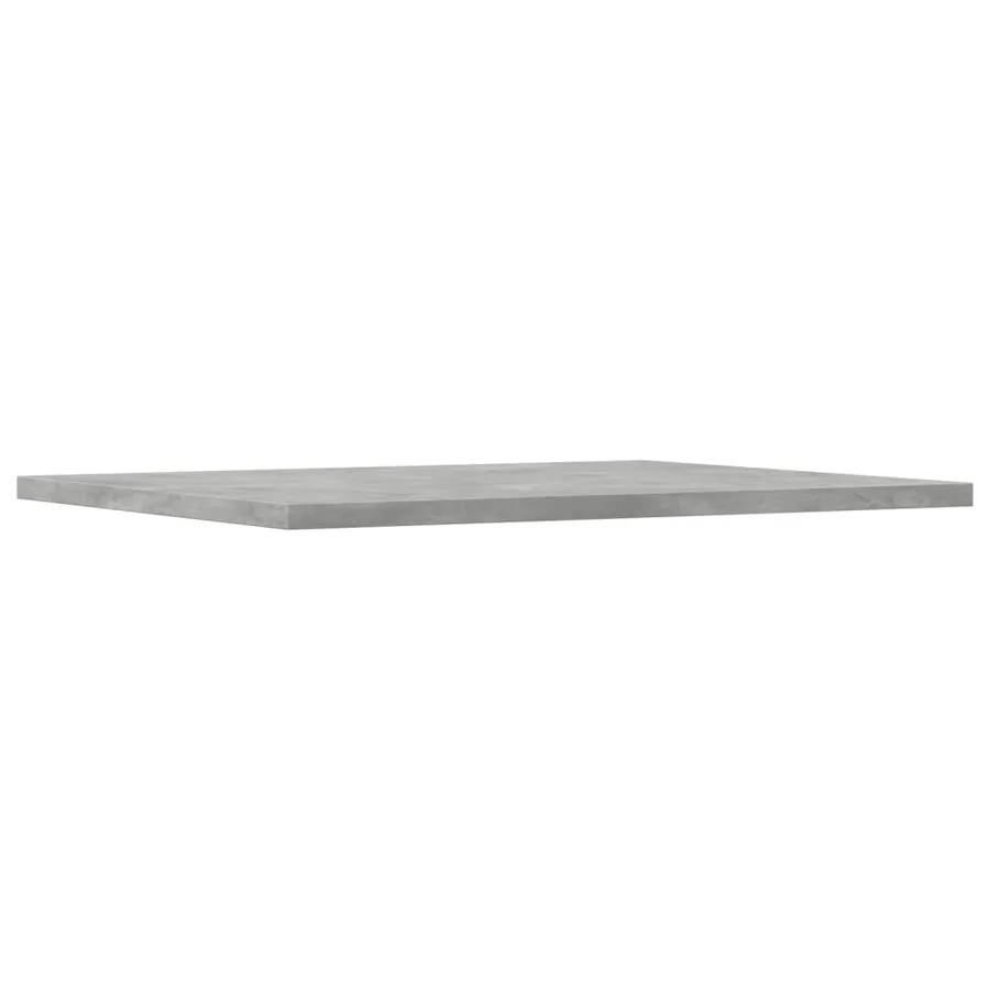 Panneaux de bibliothèque 8 pcs gris béton bois d’ingénierie - 4