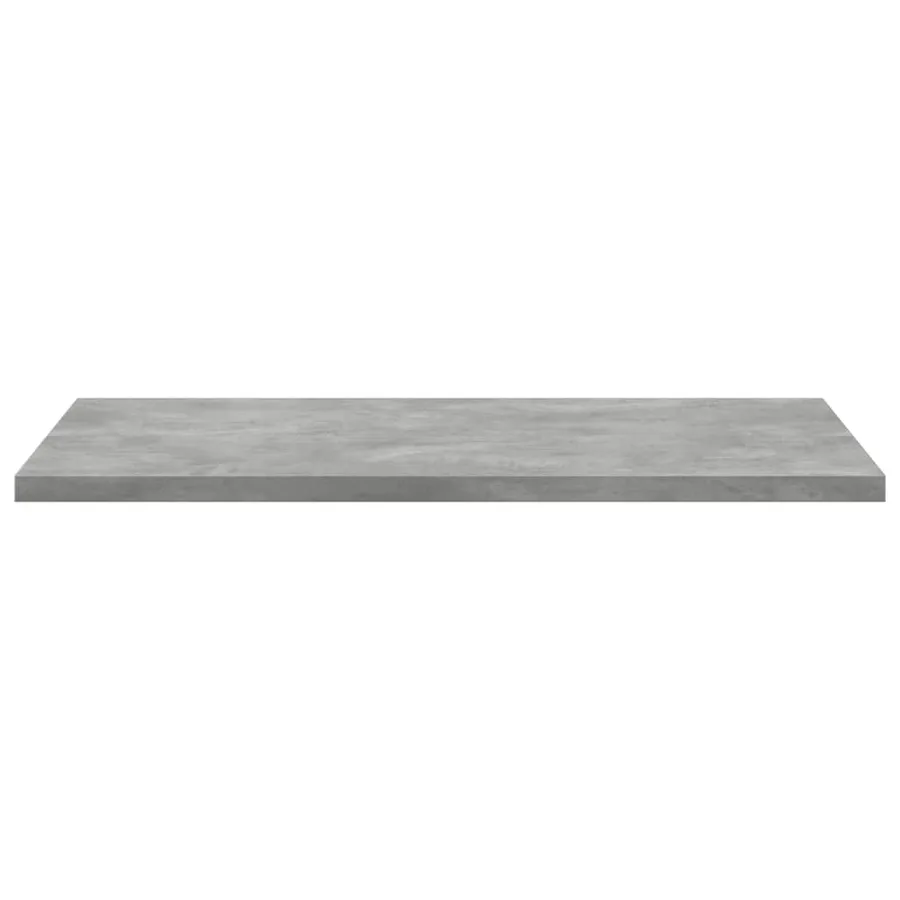 Panneaux de bibliothèque 8 pcs gris béton bois d’ingénierie - 5