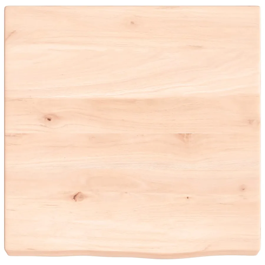 Étagère murale 40x40x(2-4)cm bois de chêne massif non traité - 4