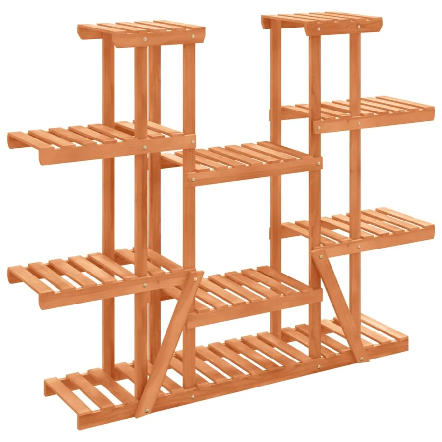 Support à fleurs 110x25x110,5 cm bois massif de sapin - 2