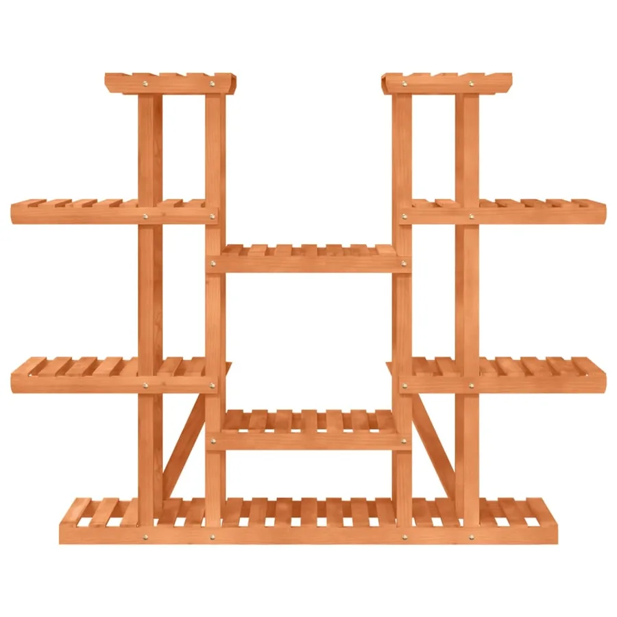 Support à fleurs 110x25x110,5 cm bois massif de sapin - 4