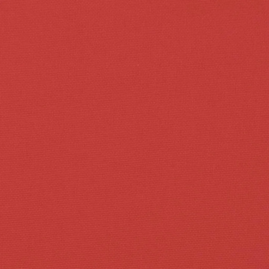 Coussins de palette lot de 2 rouge tissu - 8