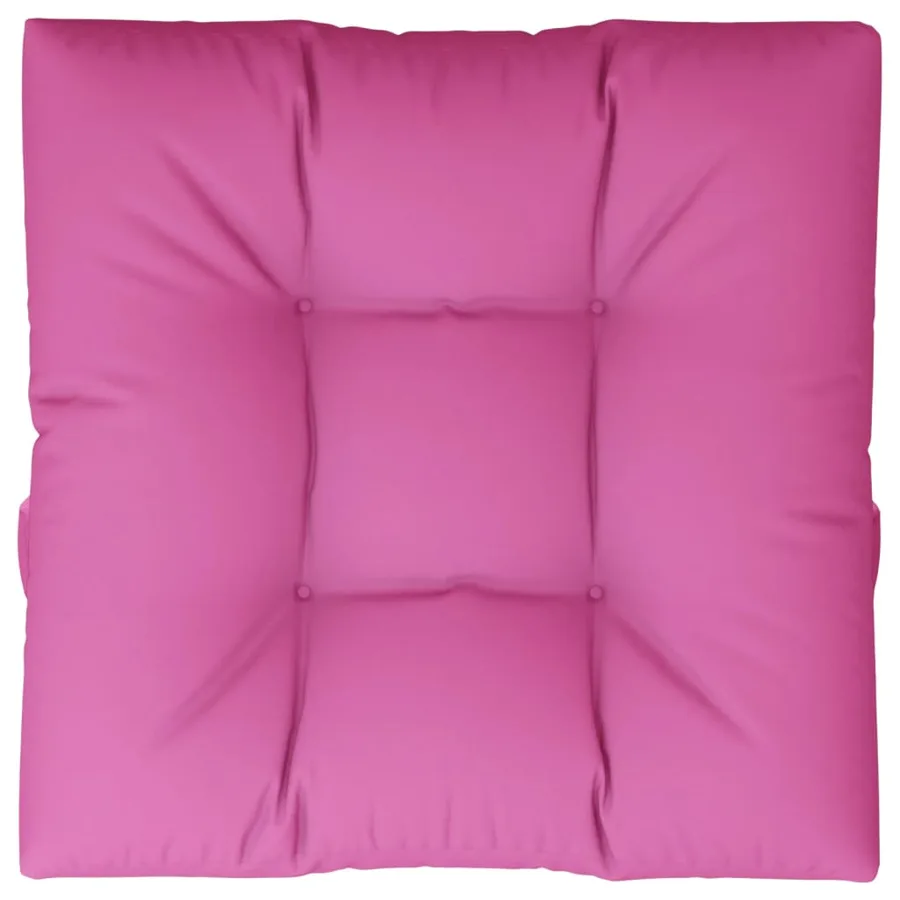 Coussin de palette Rose 80x80x12 cm tissu - 2