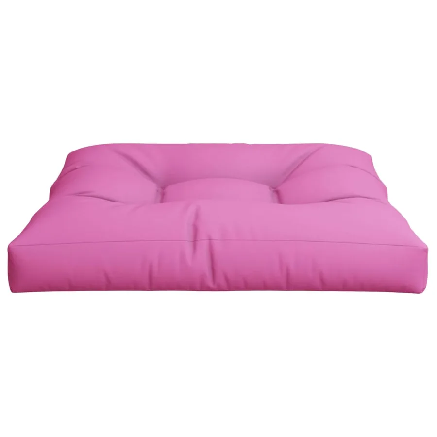 Coussin de palette Rose 80x80x12 cm tissu - 6