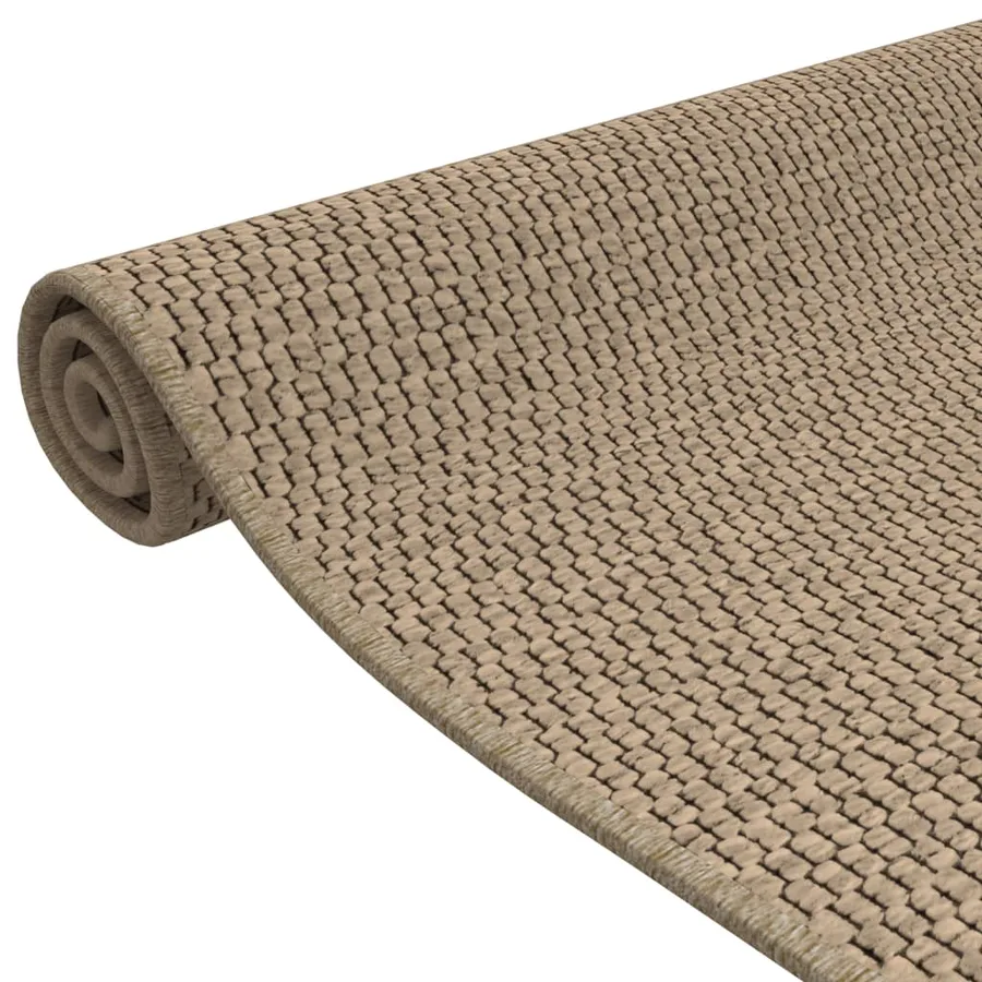 Tapis de couloir aspect sisal sable 50x150 cm - 5