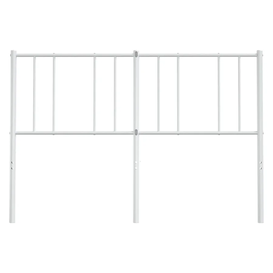 Tête de lit de remplacement métal blanc 150 cm - 4