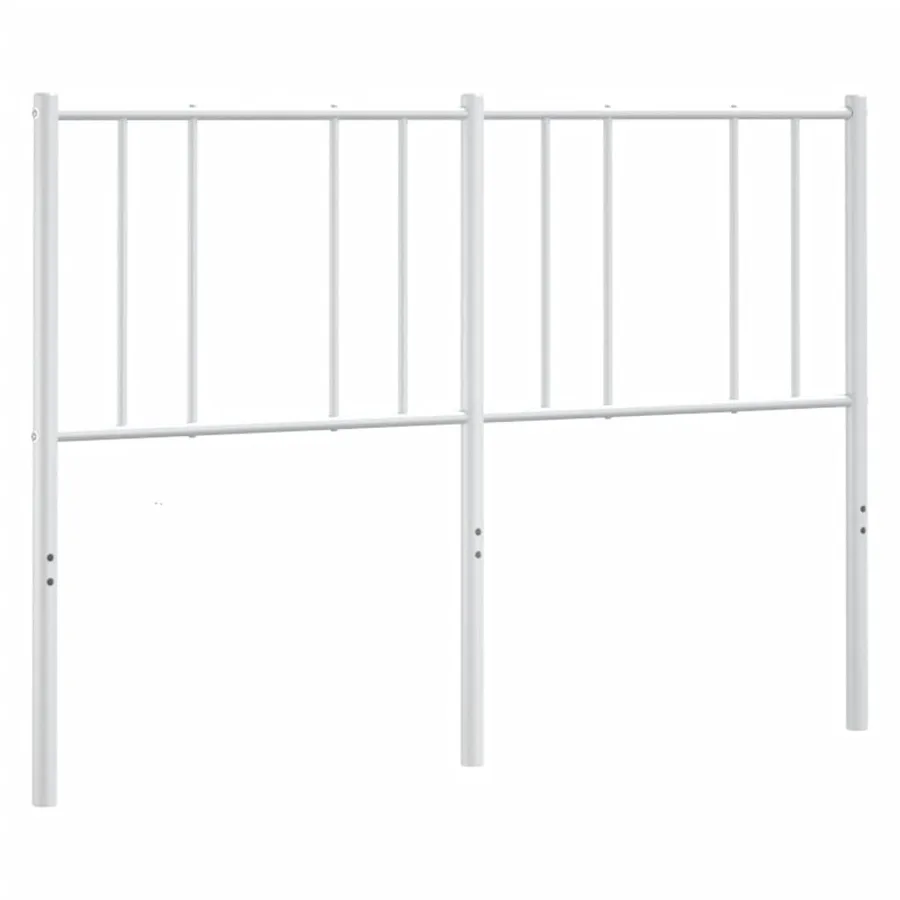 Tête de lit de remplacement métal blanc 150 cm - 5