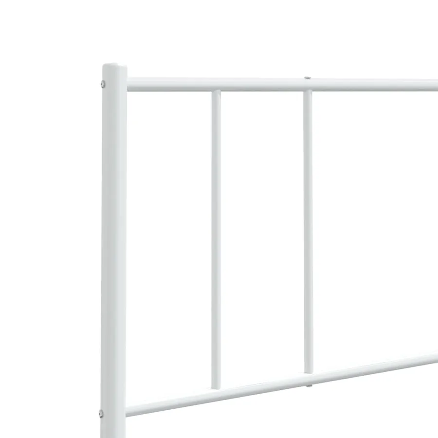 Tête de lit de remplacement métal blanc 150 cm - 7