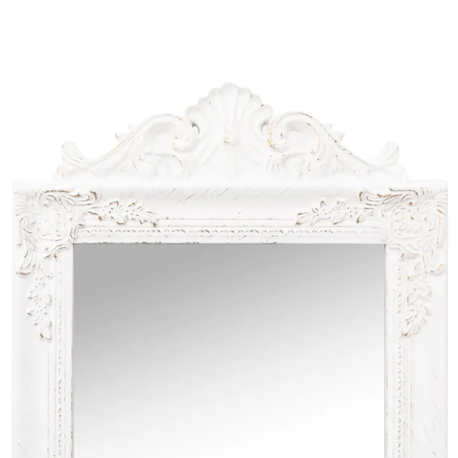 Miroir sur pied Blanc 40x160 cm - 5