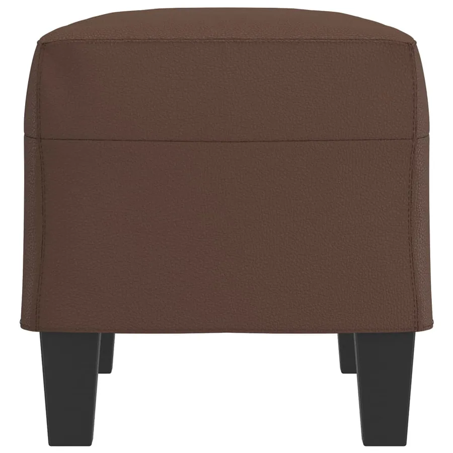 Banc Marron 70x35x41 cm Similicuir - 4