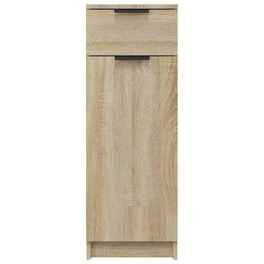 Armoire de salle de bain Chêne sonoma 32x33,5x90 cm - 6
