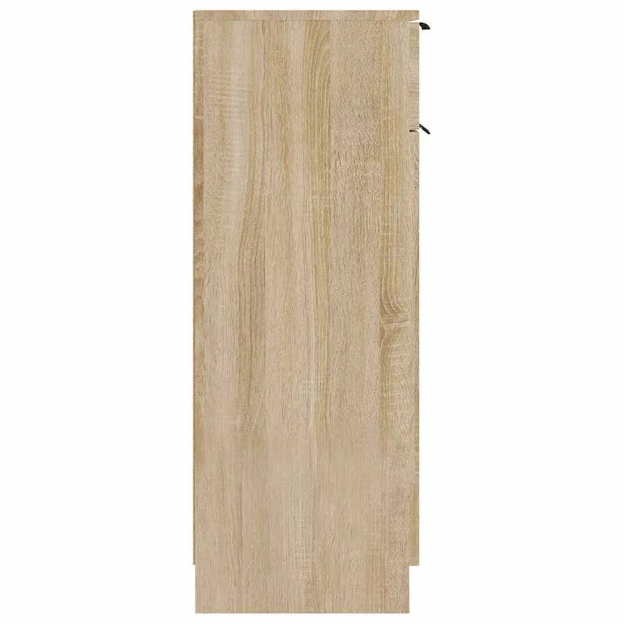 Armoire de salle de bain Chêne sonoma 32x33,5x90 cm - 8