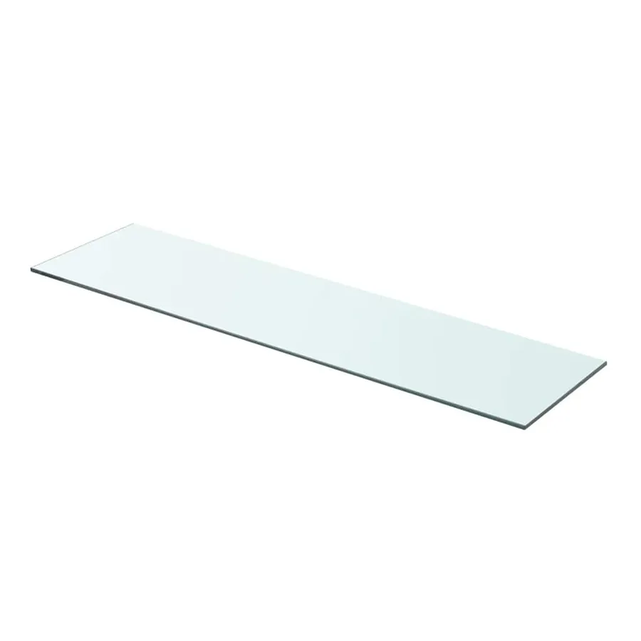 Panneaux d'étagère 2 pcs Verre Transparent 80 x 20 cm - 2