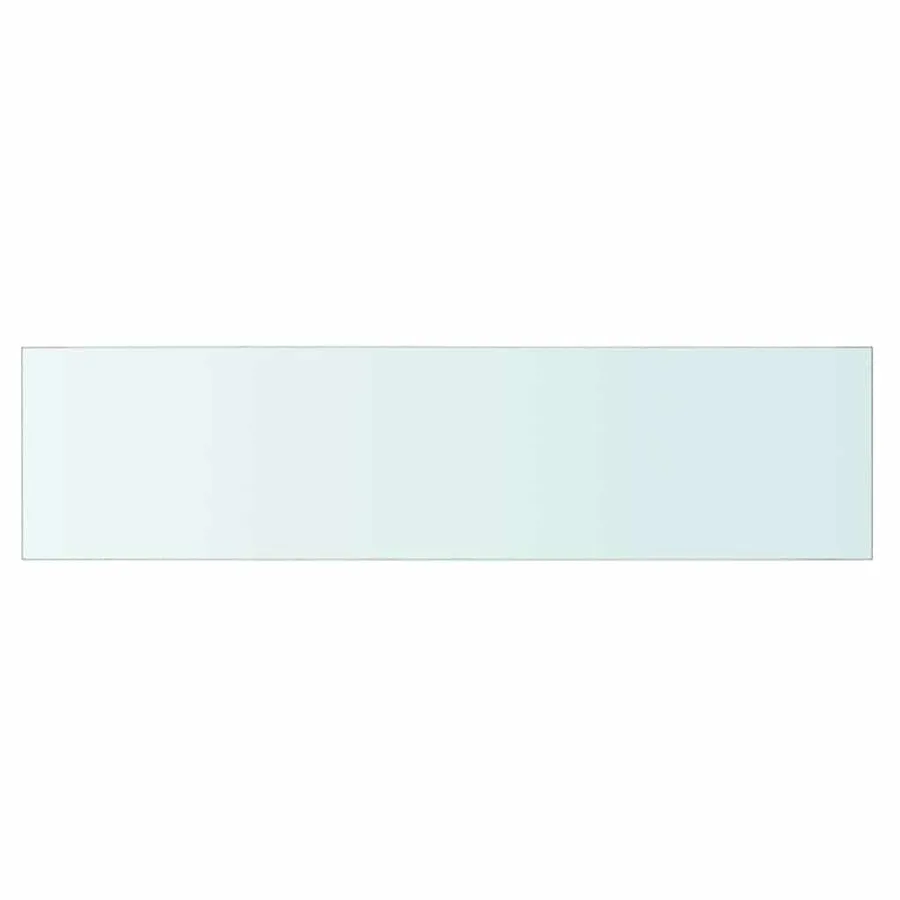 Panneaux d'étagère 2 pcs Verre Transparent 80 x 20 cm - 3