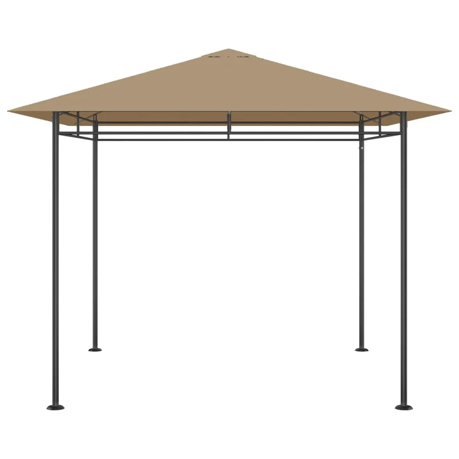 Belvédère 3x3x2,7 m Taupe 180 g/m² - 2