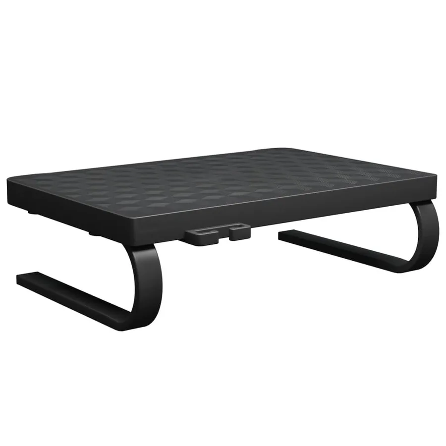 Support de moniteur Noir 37x28x11,5 cm - 5