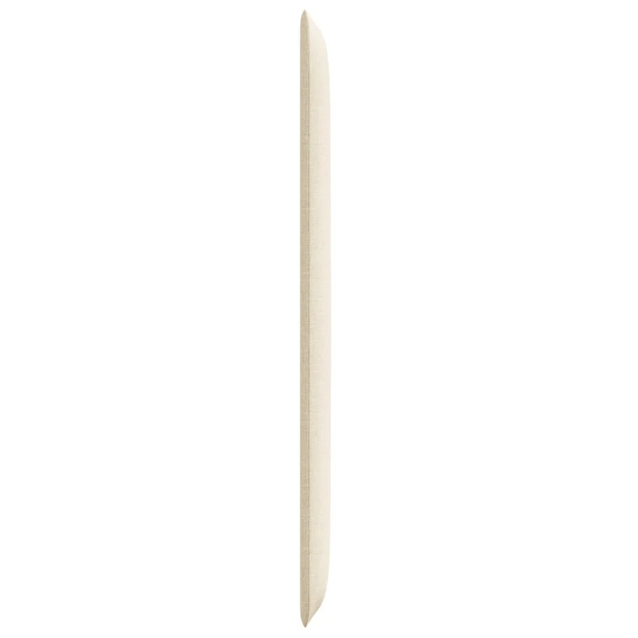 Oreille de tête de lit Crème 80 x 16 x 4 cm tissu - 6