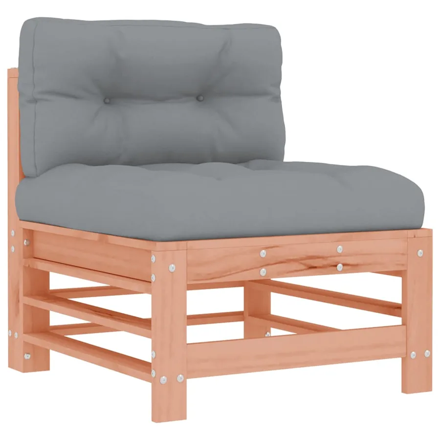 Canapés centraux avec coussins 2 pcs bois massif douglas - 4