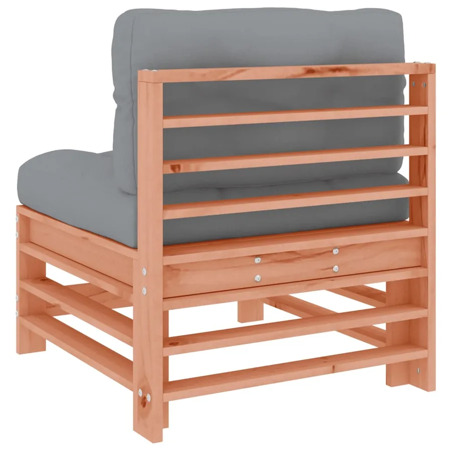 Canapés centraux avec coussins 2 pcs bois massif douglas - 6