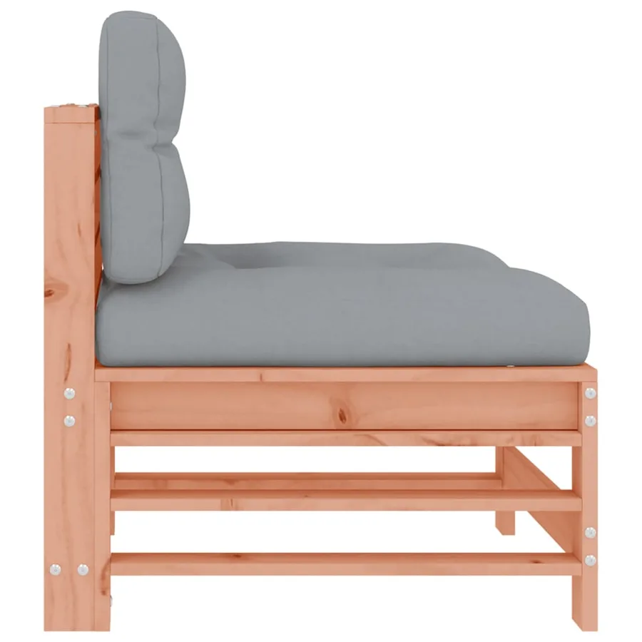 Canapés centraux avec coussins 2 pcs bois massif douglas - 7