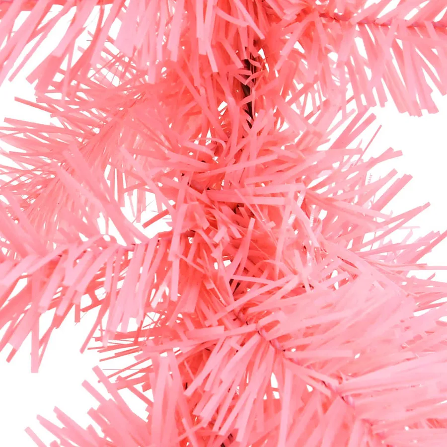 Guirlande de Noël avec lumières LED 20 m Rose - 6