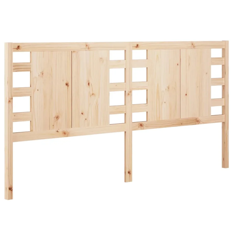 Tête de lit 141x4x100 cm Bois massif de pin - 2