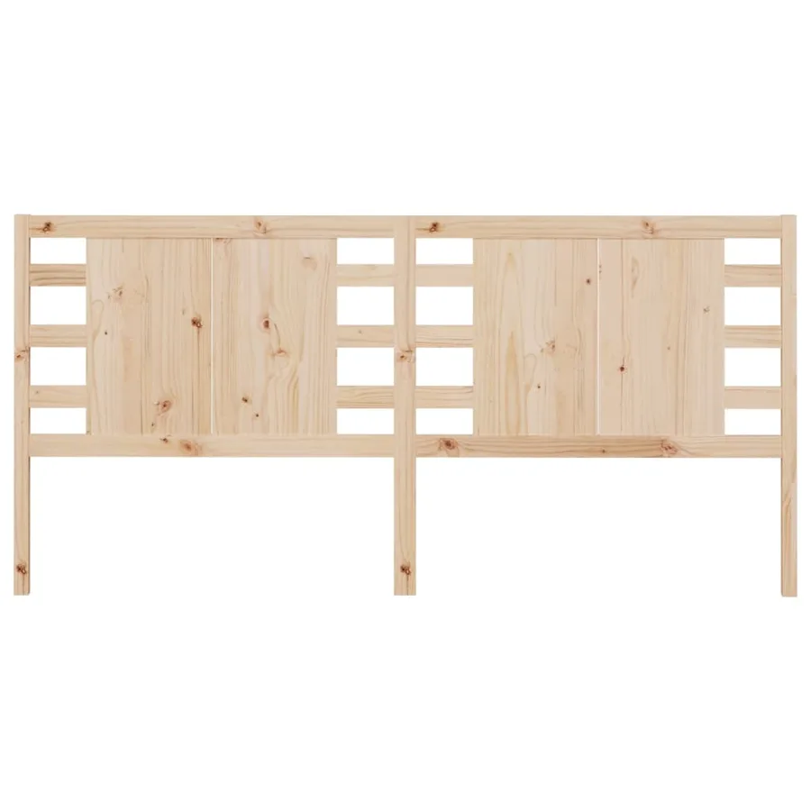 Tête de lit 141x4x100 cm Bois massif de pin - 3