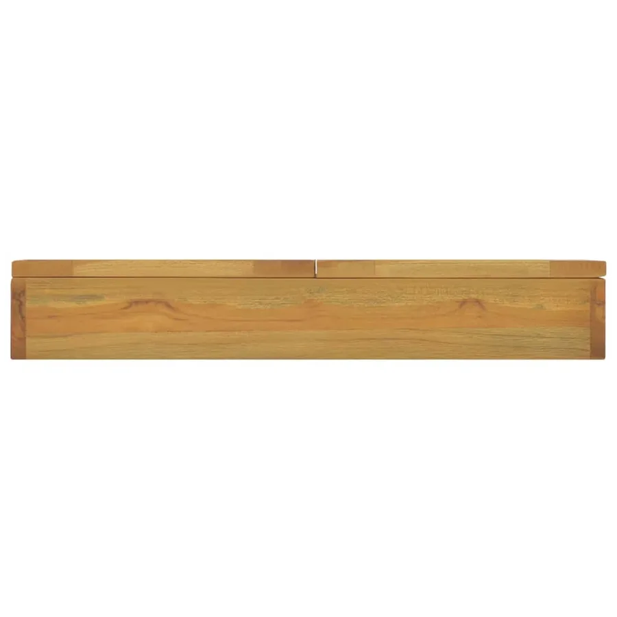 Armoire à miroir 60x10x40 cm Bois de teck solide - 6