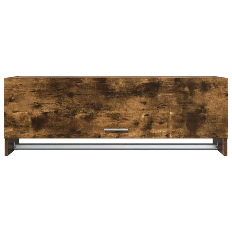 Garde-robe Chêne fumé 100x32,5x35 cm Bois d'ingénierie - 5